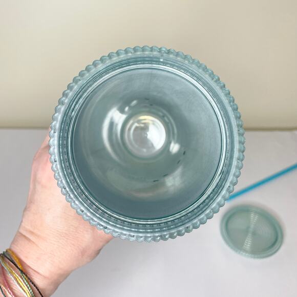 Starbucks Spring Iridescent Mermaid Scales Grid Tumbler – 24oz Venti – 2022 - Picture 6 of 7